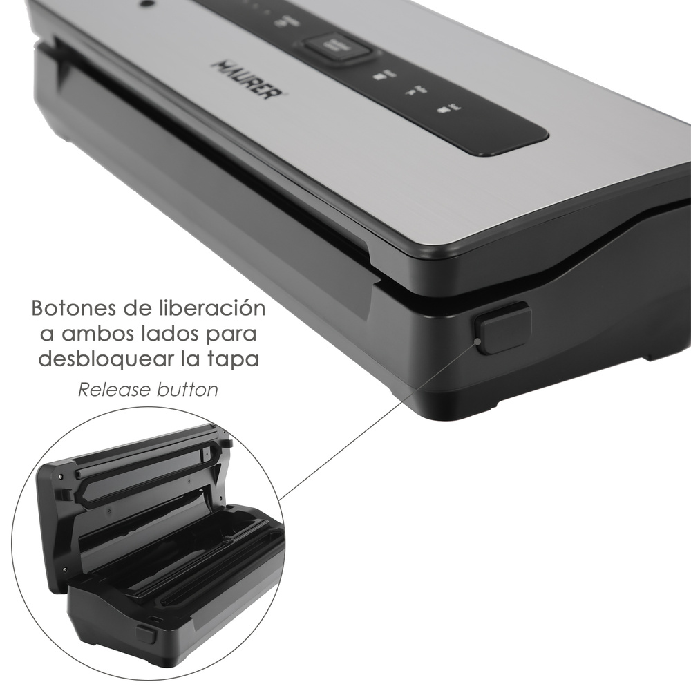 maquina envasar al vacio maurr 130w